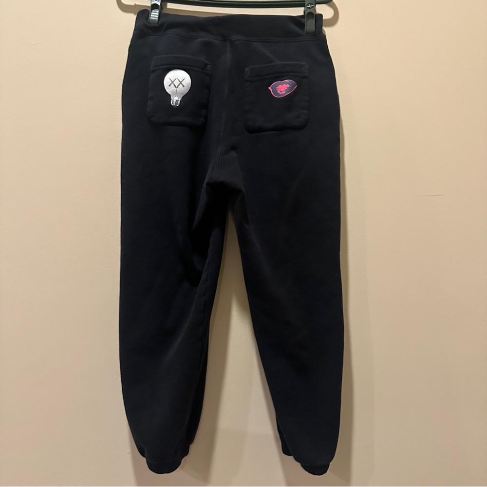 Uniqlo X KAWS KIDS | Andy Warhol | Black Sweatpants | Size 9-10